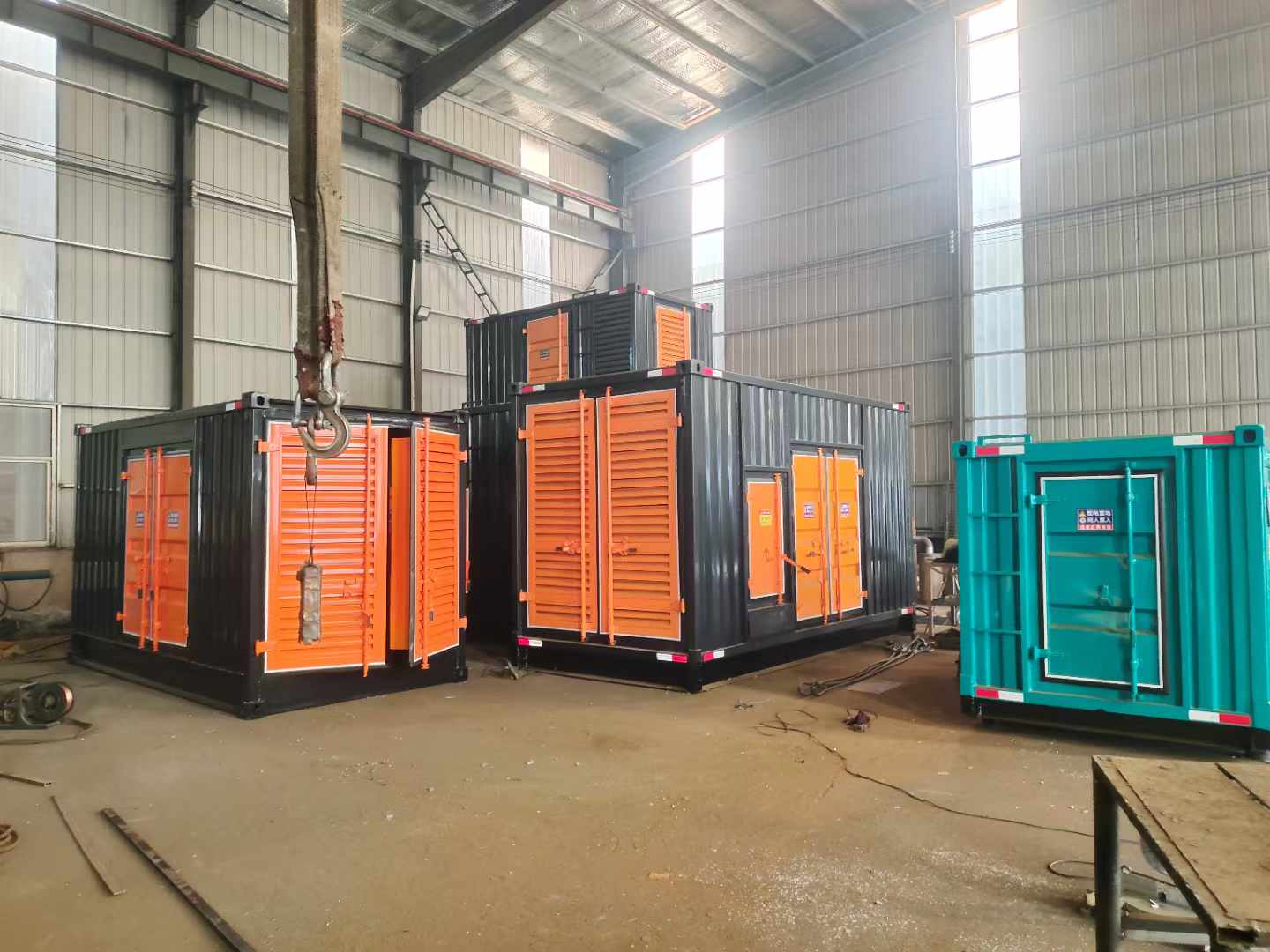 兴平500kw柴油发电机组可以带动多少功率设备？